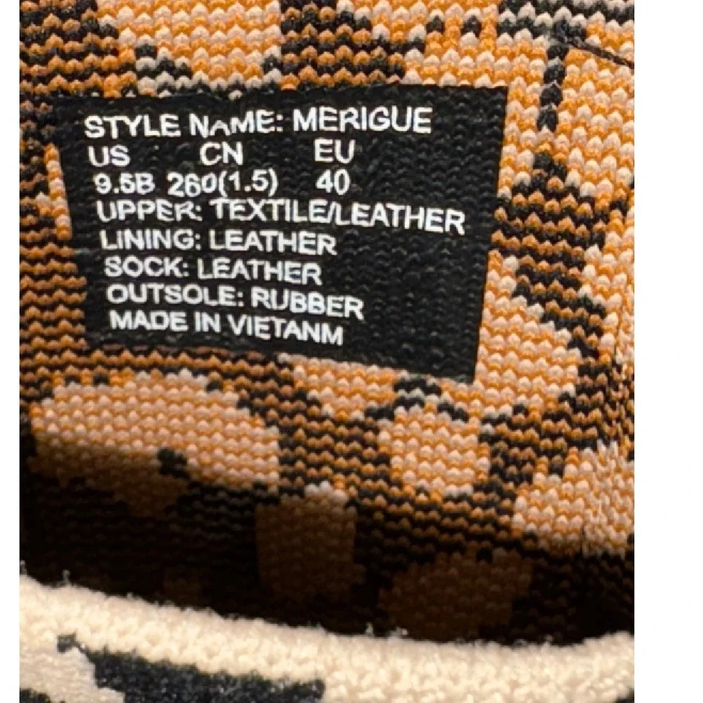 Kate Spade‎ Merigue Boots 9.5 Knit Leather Leopard Lace Up boots NEW